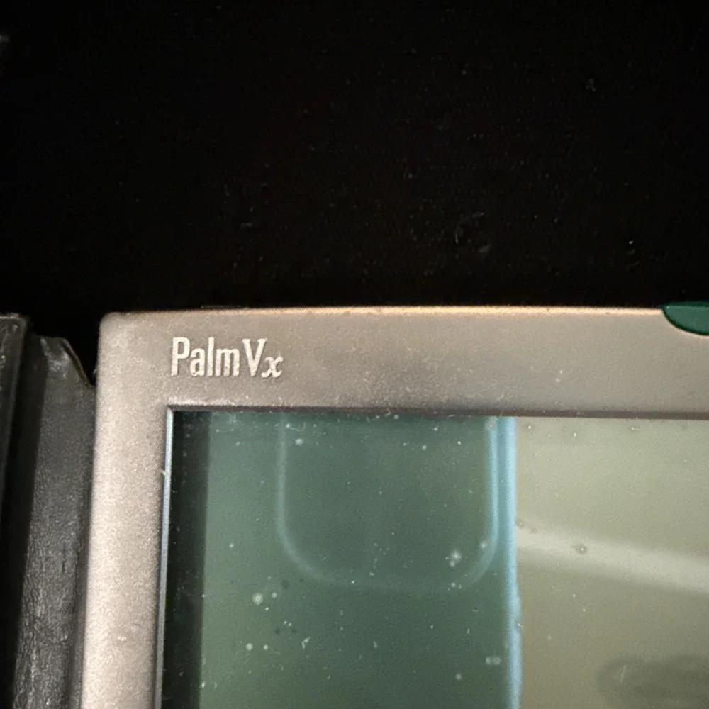 Palm Pilot‎ VX Handheld PDA with Case, No Charger, Clean, Untested As Is 4037